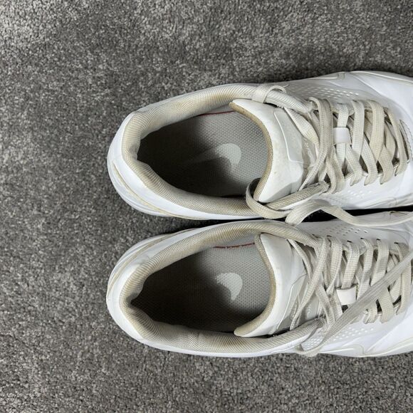 Nike Air Max 1 AQ0863-101 Mens Size 9.5 White Gum Spikeless Golf Shoes Used - Picture 9 of 11